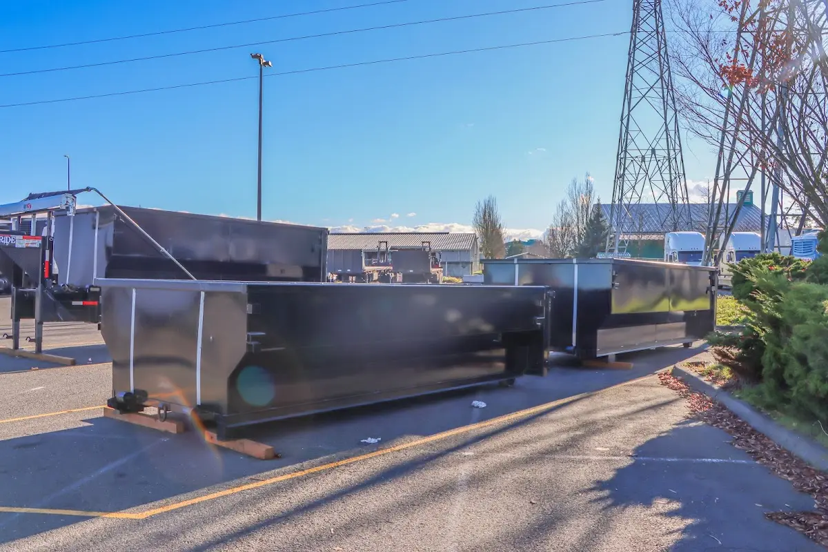 Professional dumpster rental and junk removal service in Pecan Acres